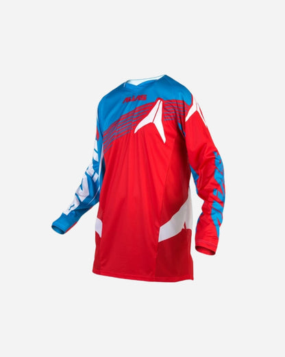 Maillot Alias Racing A1 - Rouge/Cyan Platine