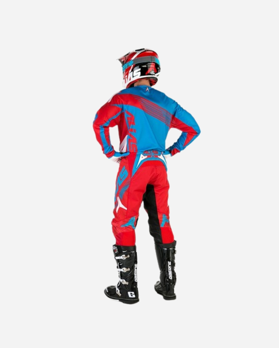 Maillot Alias Racing A1 - Rouge/Cyan Platine