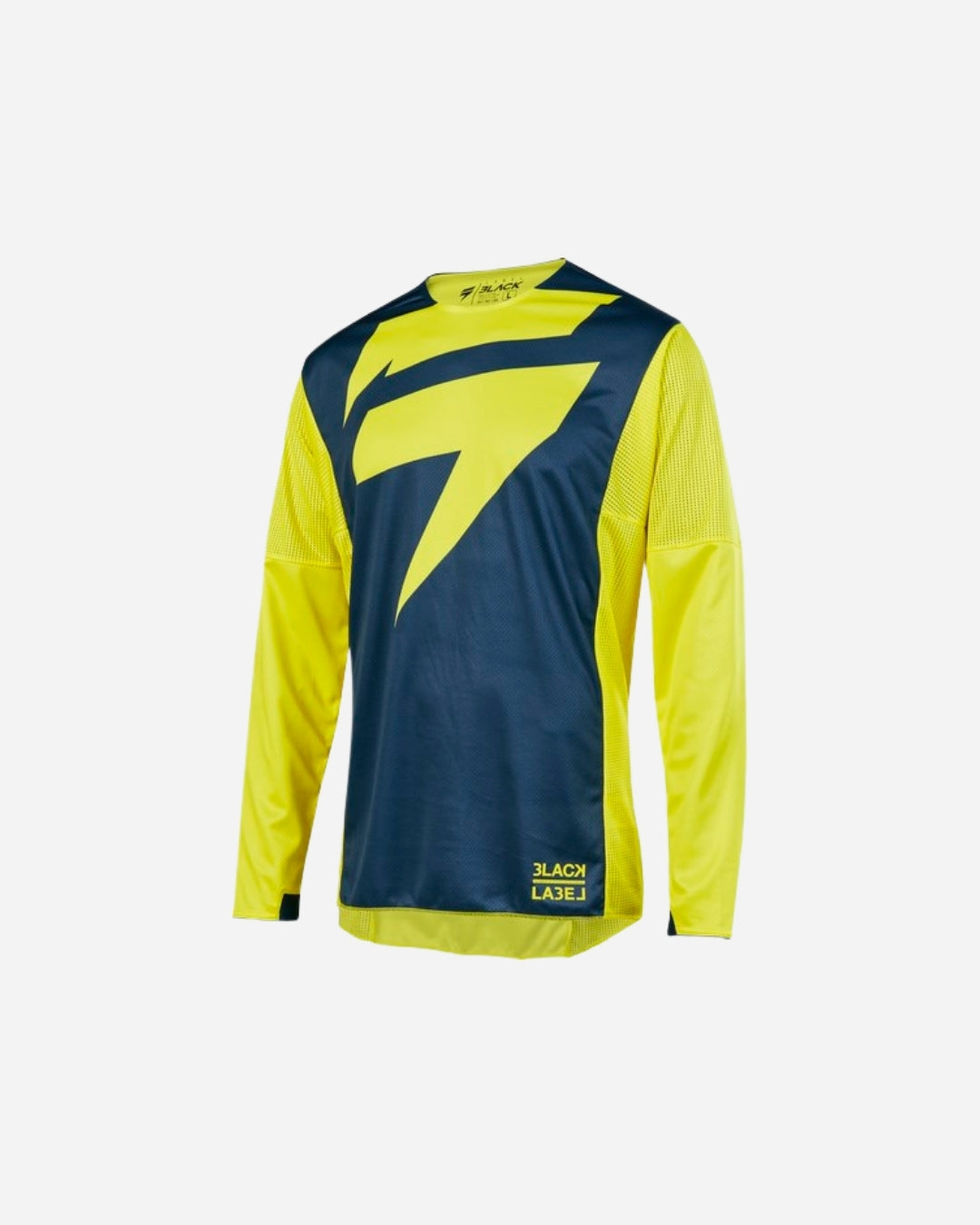 Maillot Shift Racing 3LACK Mainline - Jaune/Bleu marine