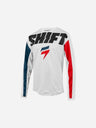 Maillot Shift Racing WHIT3 York - Blanc