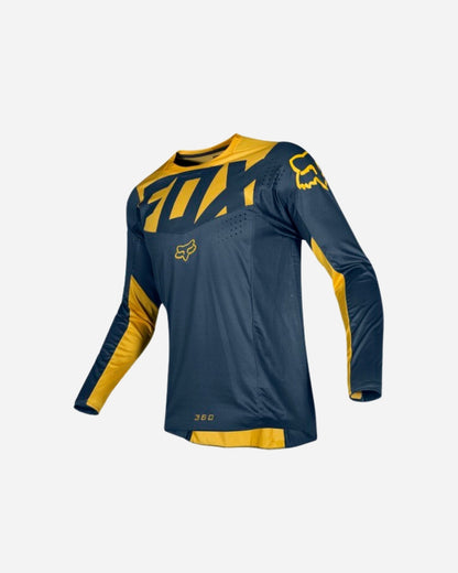Maillot Fox Racing 360 Kila - Bleu marine/Jaune