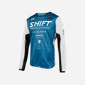 Maillot Shift Racing WHIT3 Muse - Bleu