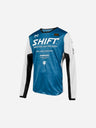 Maillot Shift Racing WHIT3 Muse - Bleu