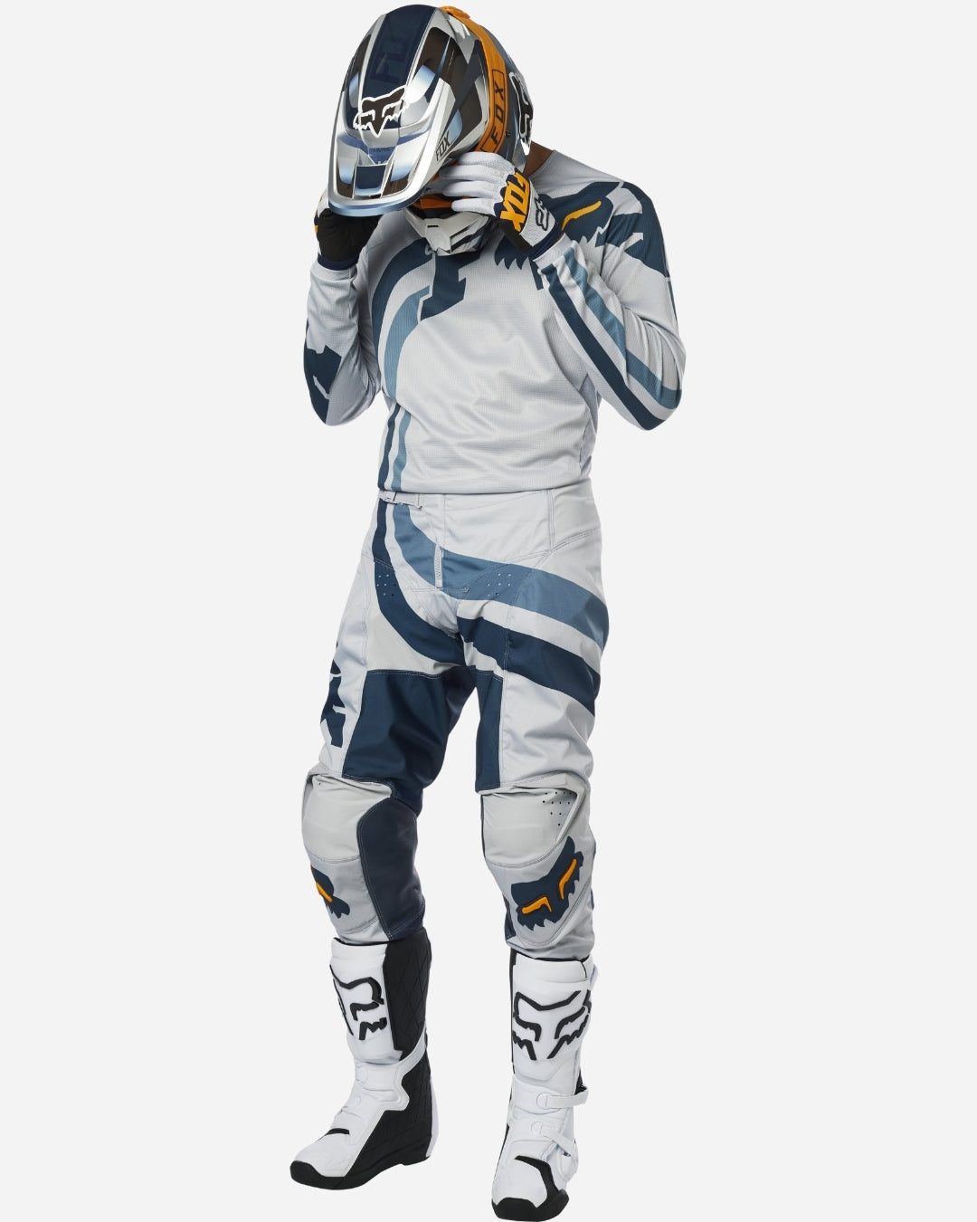 Pantalon Fox Racing 180 Cota - Gris/Marine