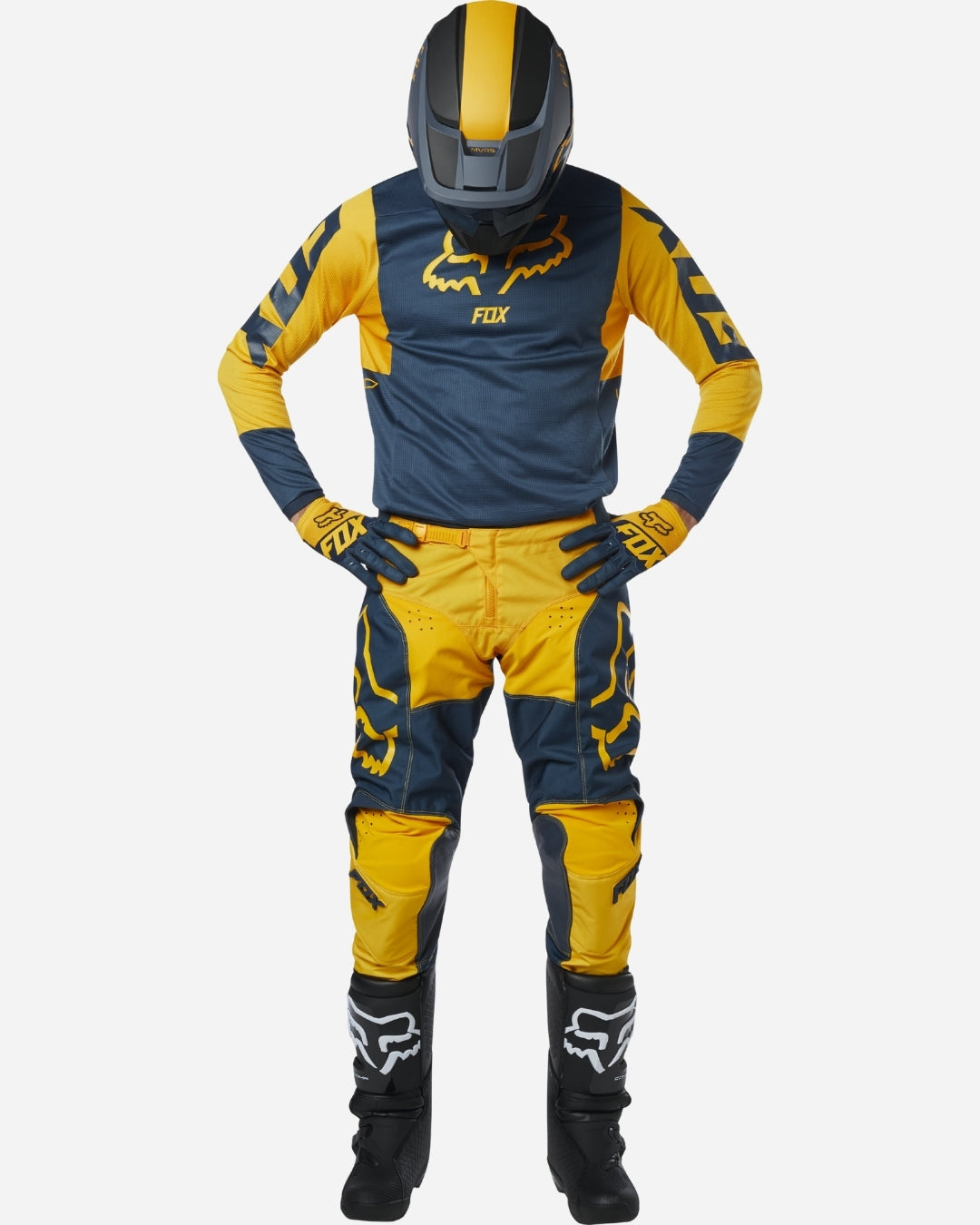 Pantalon Fox Racing 180 Przm - Marine/Jaune