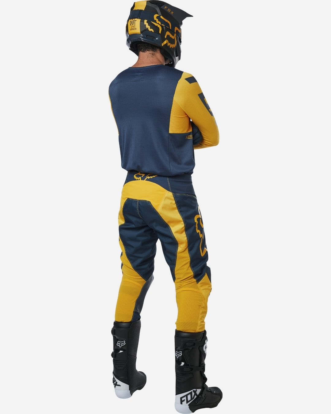 Pantalon Fox Racing 180 Przm - Marine/Jaune