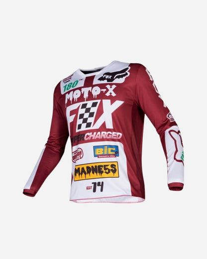 Maillot Fox Racing 180 Czar - Rouge