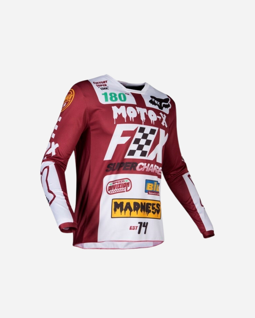 Maillot Fox Racing 180 Czar - Rouge