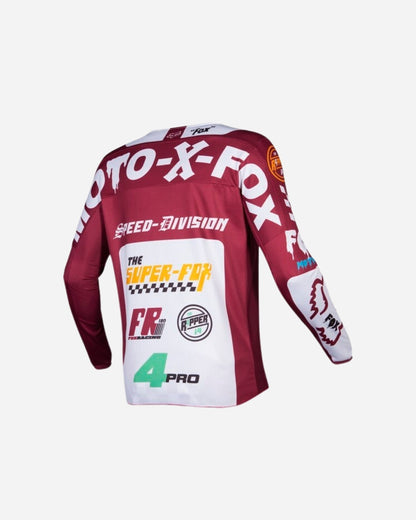 Maillot Fox Racing 180 Czar - Rouge