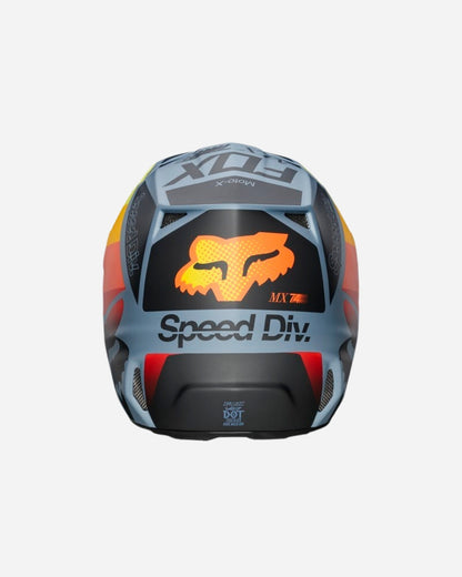 Fox Racing V2 Murc Helm - Blau