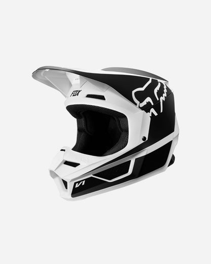 Casque Fox Racing V1 Przm - Noir/Blanc
