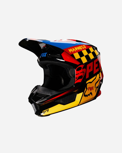 Casque Fox Racing V1 Czar - Noir/Jaune