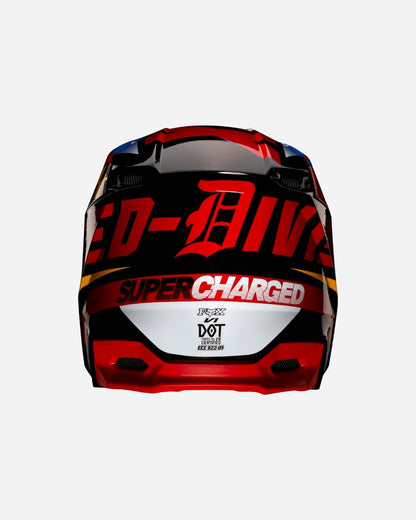 Casque Fox Racing V1 Czar - Noir/Jaune