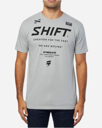 T-shirt Shift Racing Muse - Gris acier