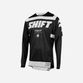 Maglia Shift Racing 3LACK Strike - Nero/Bianco