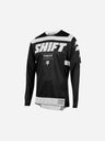 Maillot Shift Racing 3LACK Strike - Noir/Blanc