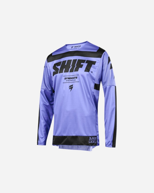 Maillot Shift Racing 3LACK Strike - Violet