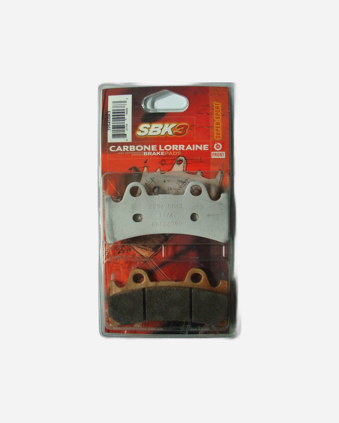 Plaquettes CL Brakes 2254SBK3