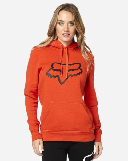 Sweat à Capuche Fox Racing Centered Pullover - Orange