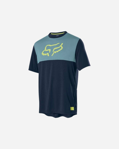 Maillot manches courtes Fox Racing Ranger Drirelease - Marine