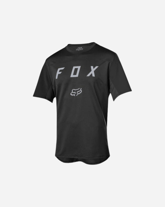 Maglia a maniche corte nera Fox Racing Flexair Moth