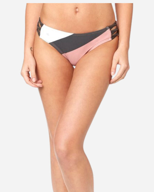 Bas de bikini Fox Racing Kingsport Lace Up - Rose
