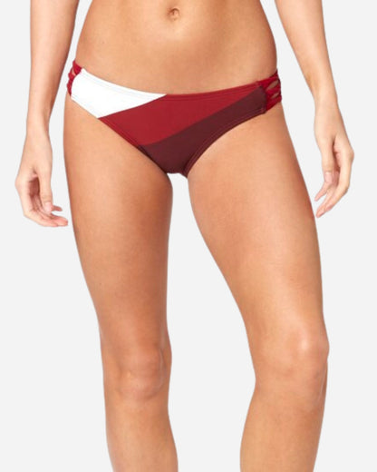 Bas de bikini Fox Racing Kingsport Lace Up - Rouge