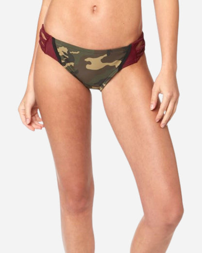 Bas de bikini Fox Racing Corbin Lace Up - Camouflage