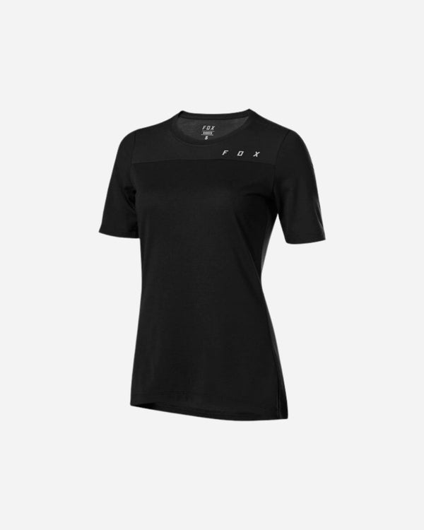 Fox Racing Ranger Drirelease Damen-Kurzarmtrikot – Schwarz