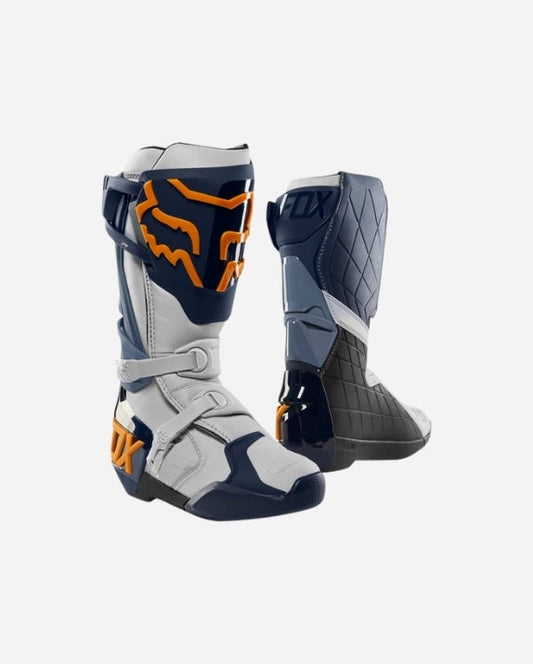 Bottes Fox Racing Comp R - Bleu marine/Orange