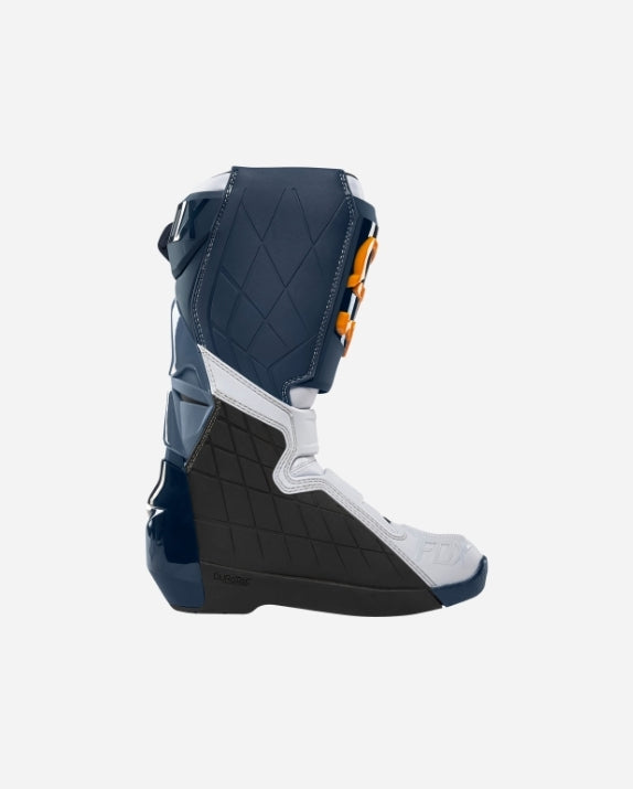 Fox Racing Comp R Stiefel - Marineblau/Orange