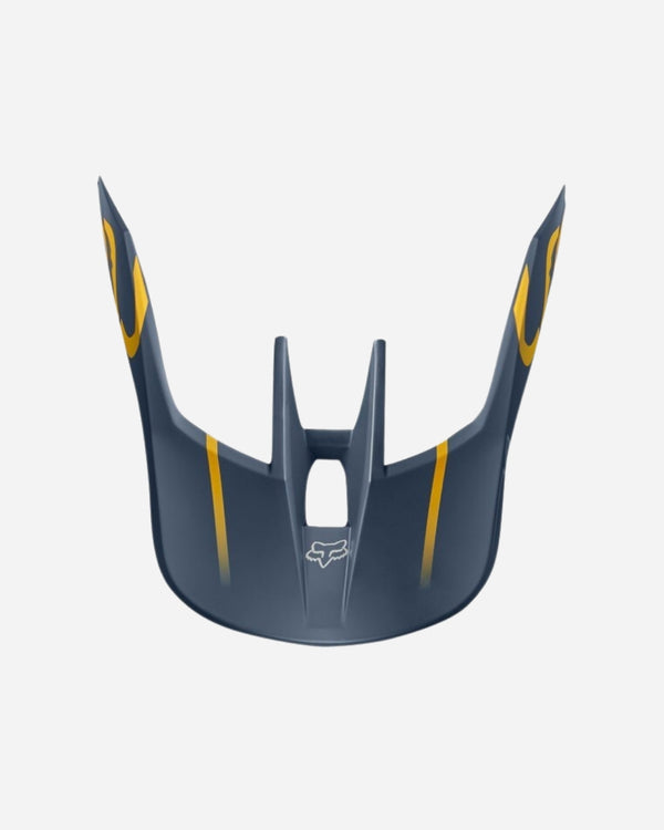 Visiera Fox Racing V3 Kila - Blu navy/giallo