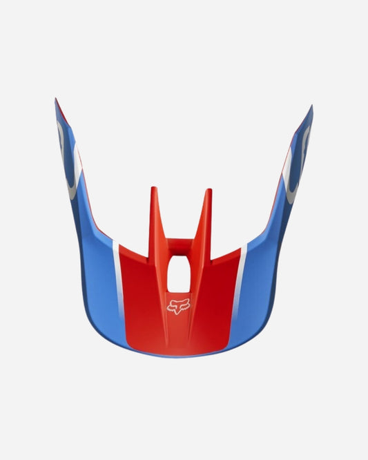 Visière Fox Racing V3 Kila - Bleu/Rouge