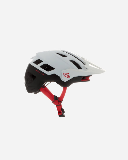Casque 6D Helmets ATB-2T Ascent - Blanc Mat/Rouge/Noir