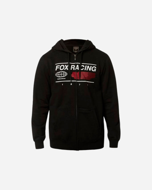 Fox Racing Global Zip-Up Hoodie - Black
