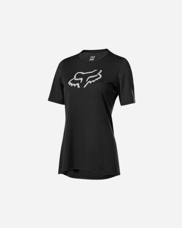 Maglia a maniche corte Fox Racing Ranger da donna - Nera