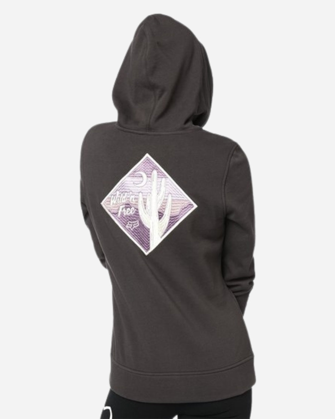 Felpa con cappuccio Fox Racing Pioneer - Nera