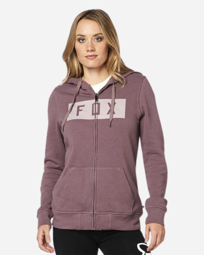 Sweat à capuche zippé Fox Racing Solo - Violet
