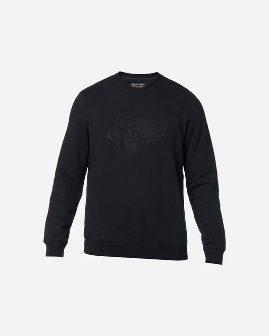 Fox Racing Refract DWR Round Neck Sweatshirt - Black
