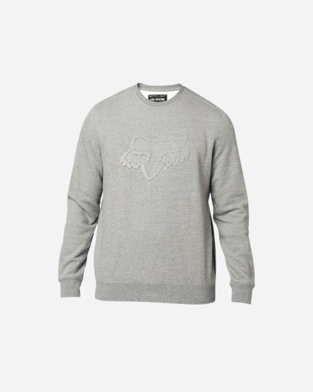 Fox Racing Refract DWR Round Neck Sweatshirt - Gray