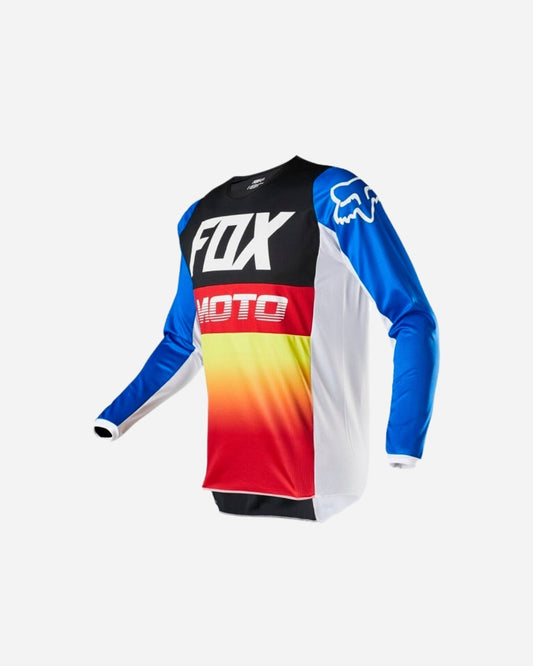 Maillot Fox Racing 180 Fyce - Bleu/Rouge