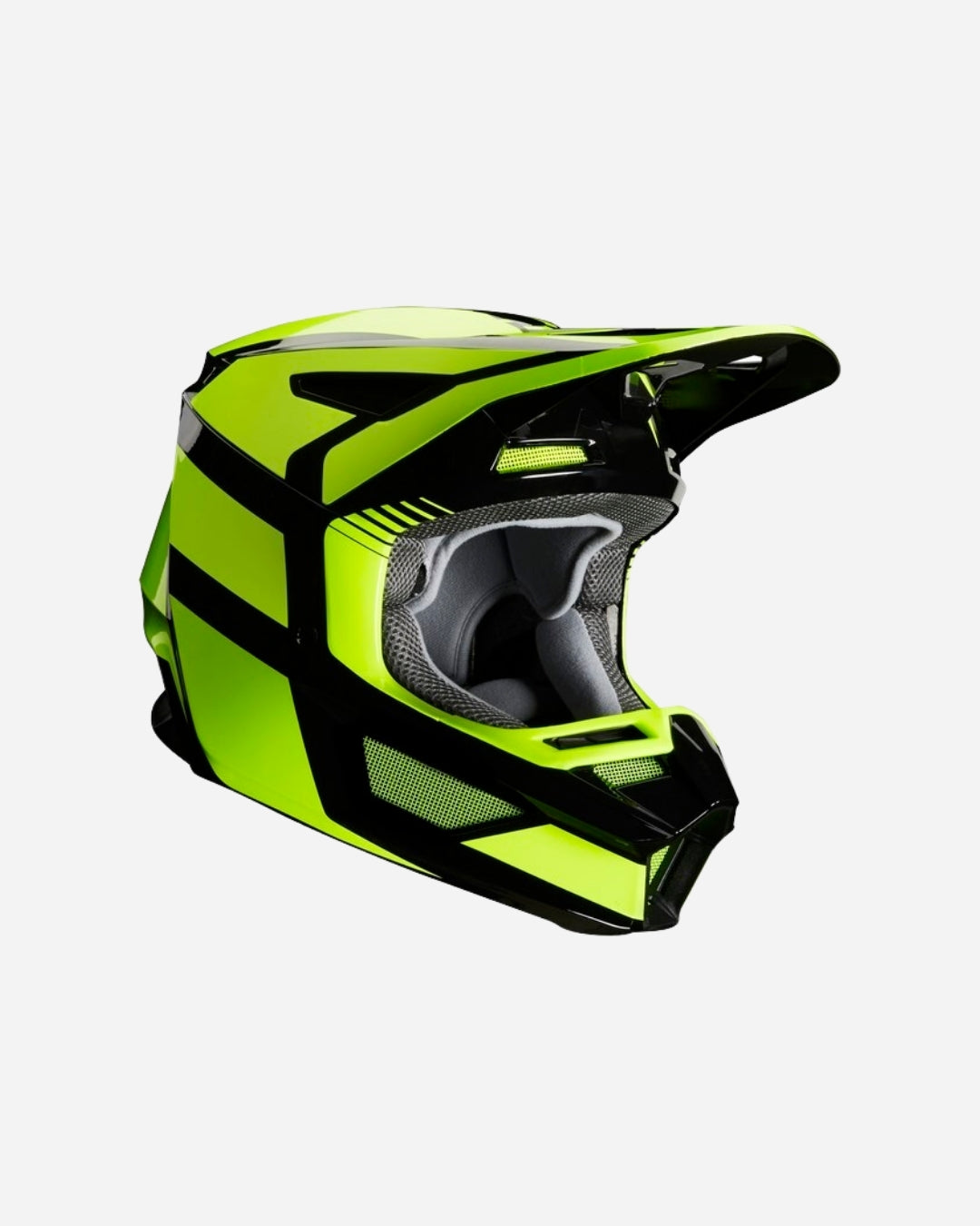 Casque Fox Racing V2 Hayl - Jaune fluo