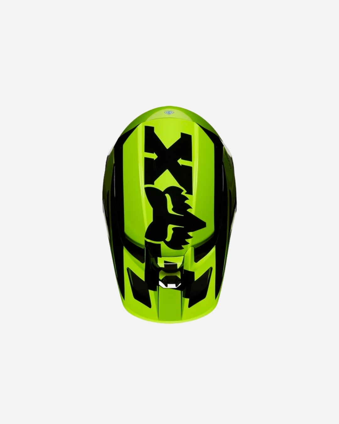 Casque Fox Racing V2 Hayl - Jaune fluo
