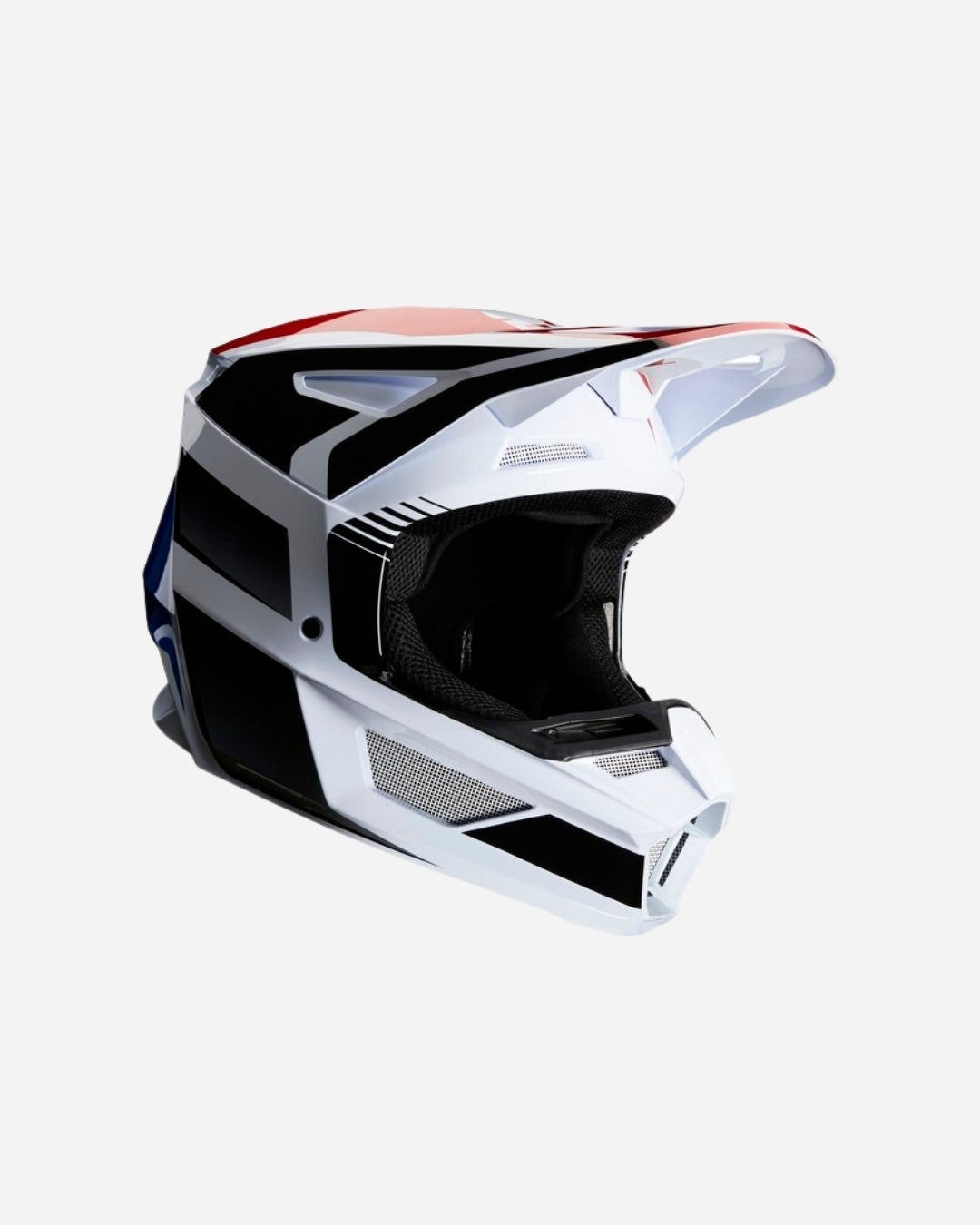 Fox Racing V2 Hayl Helm - Blau/Rot