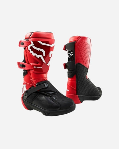Fox Racing Comp Jugendstiefel – Flammenrot
