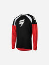 Maillot Shift Racing WHIT3 Race 1 - Noir/Rouge