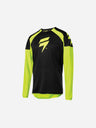 Maillot Shift Racing WHIT3 Race 1 - Jaune Fluo