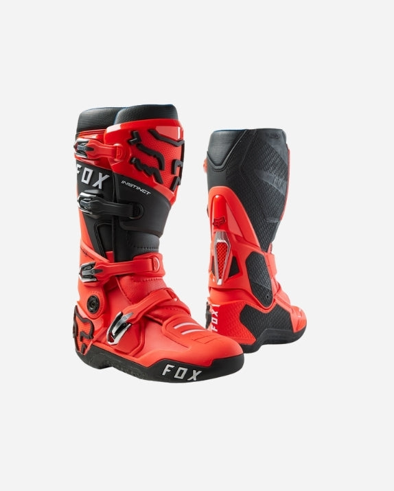 Bottes Fox Racing Instinct 2.0 - Rouge fluo