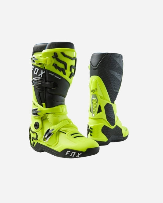 Bottes Fox Racing Instinct 2.0 - Jaune fluo