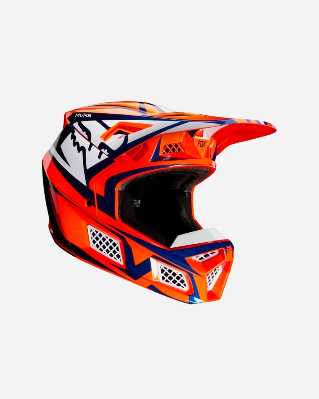 Casque Fox Racing V3 Idol - Orange/Bleu